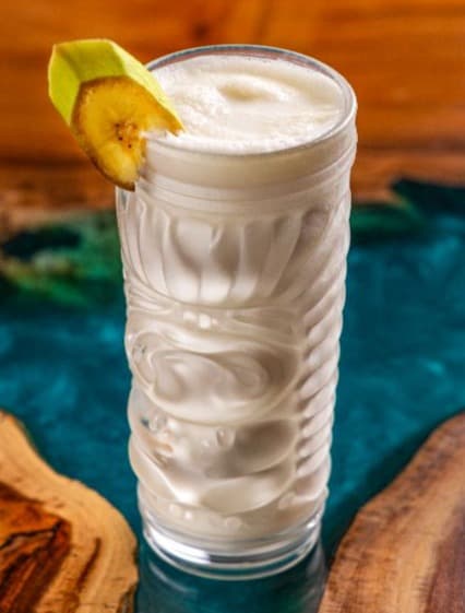 Banana Milkshake — Classic banana milkshake blended until rich and creamy. Naturally sweet and comforting.