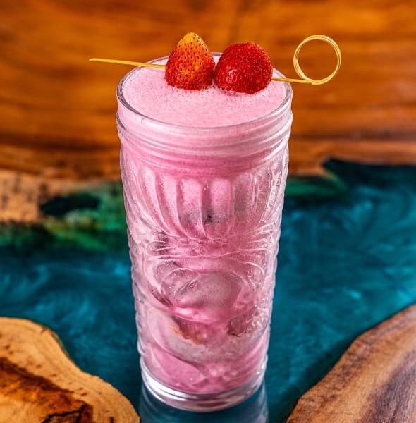 Berries shake — Refreshing protein shake with mixed berries, yoghurt, and vanilla whey. Fruity, smooth, and energizi