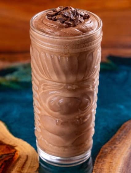 Chocolate Milkshake — Rich chocolate milkshake with deep cocoa flavor. Creamy, sweet, and indulgent.