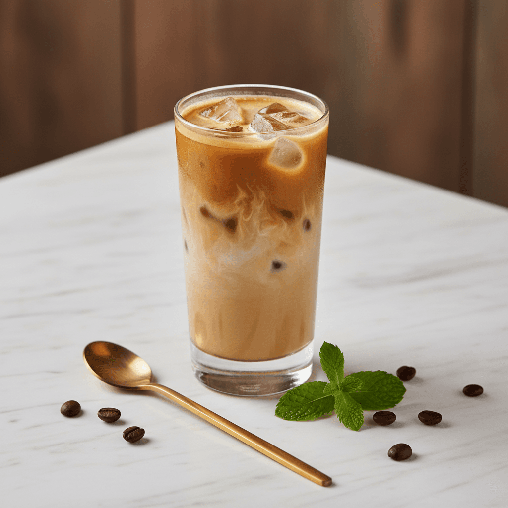 Iced Coffee — Cold brew, milk, ice