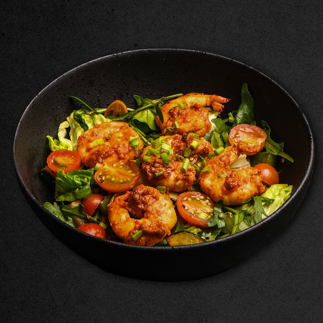 Butter Shrimp Quinoa Bowl
