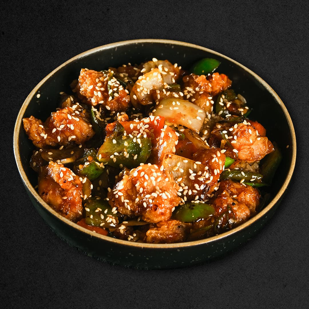 Fried Rice Sweet & Sour Chicken