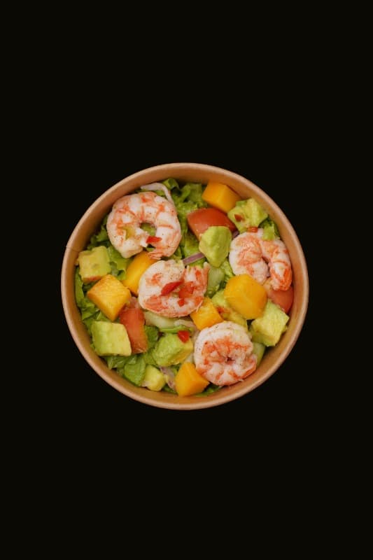 Mango-Shrimp salad
