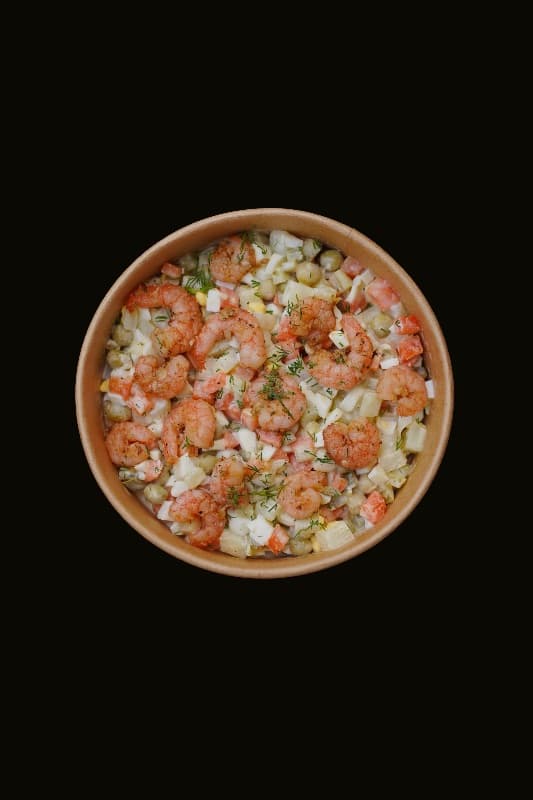 Oliver with Shrimps