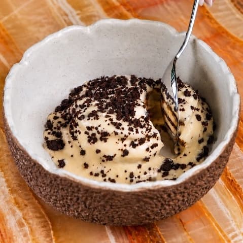 Pull-me-out tiramisu — Creamy tiramisu with rich coffee flavor and soft mascarpone layers. Smooth, indulgent, and beautiful