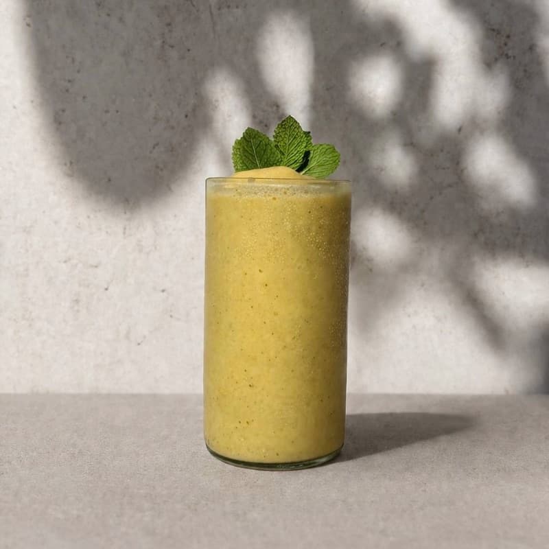 Passion paradise — Passion fruit, Pineapple, Banana, Mint, Lemon, Condensed milk