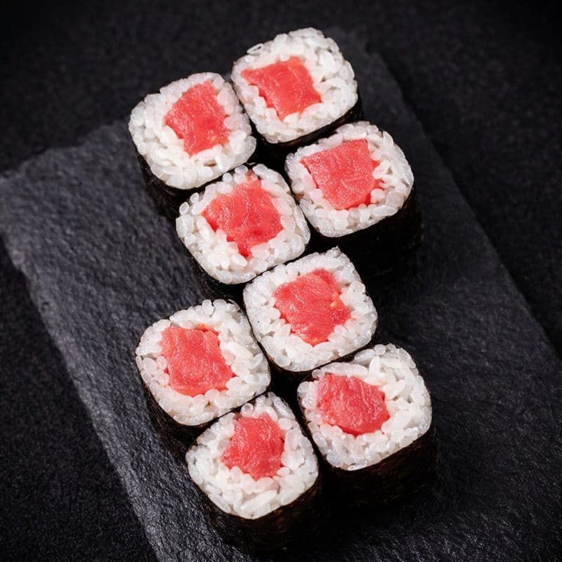 Tekka Maki — A roll with tuna - a perfect combination for sushi fans