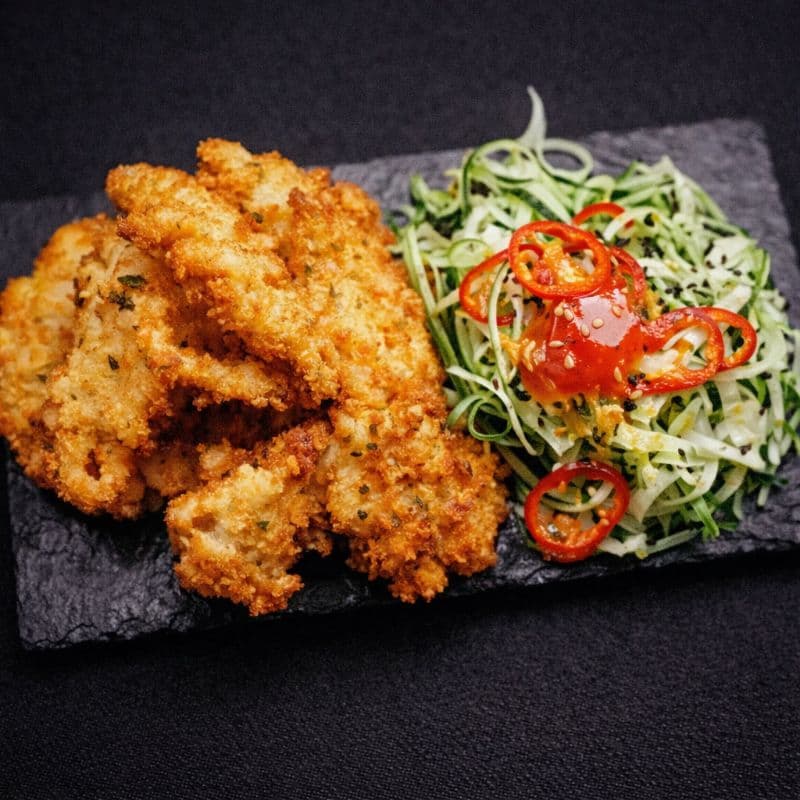 Tempura Tekka — Tuna fried in crispy tempura - perfect for seafood lovers